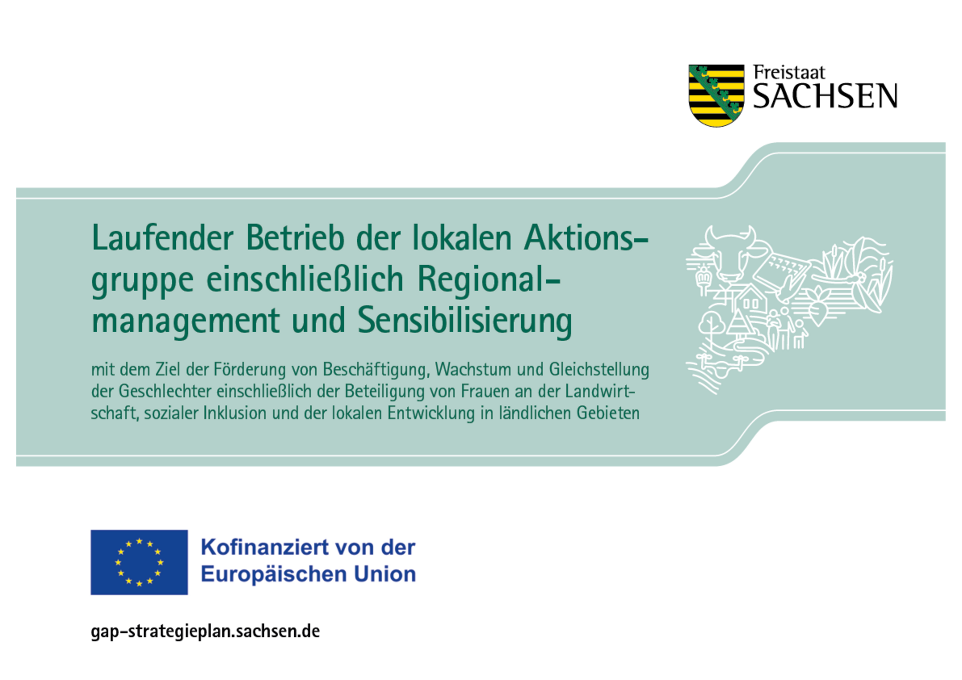 Hinweisschild GAP Strategieplan